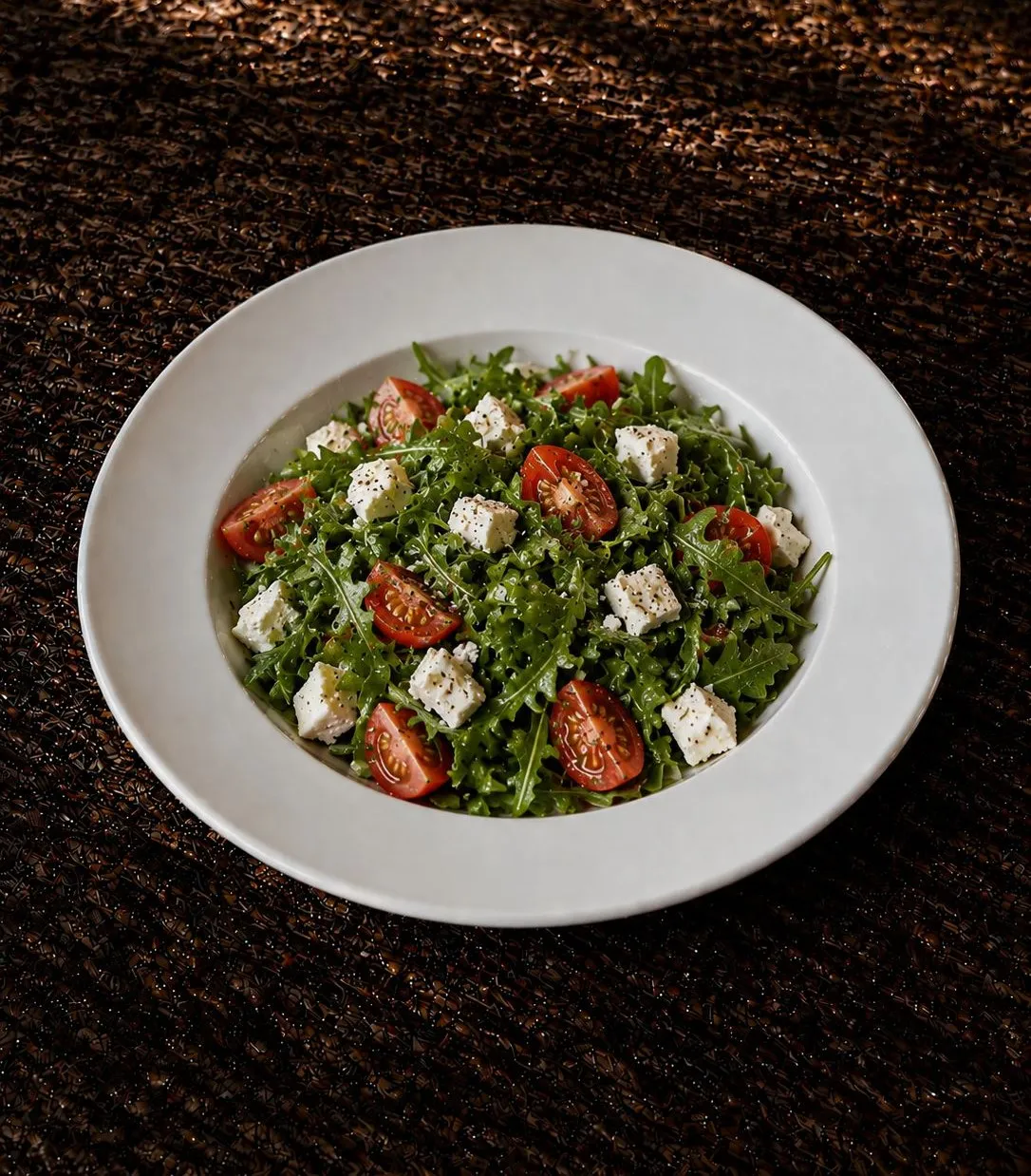 Peynirli Roka Salatası