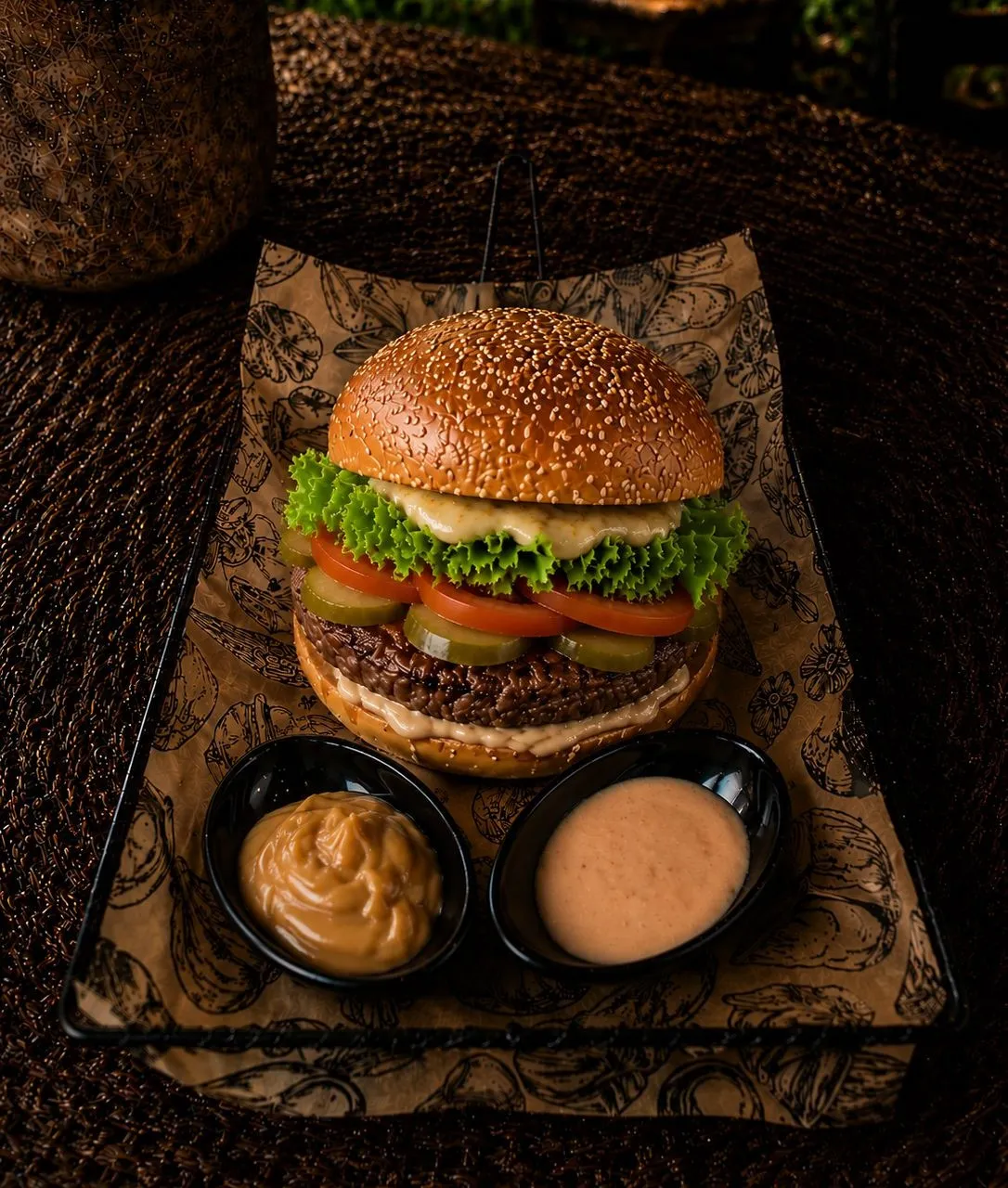 Süt Reçelli Hamburger