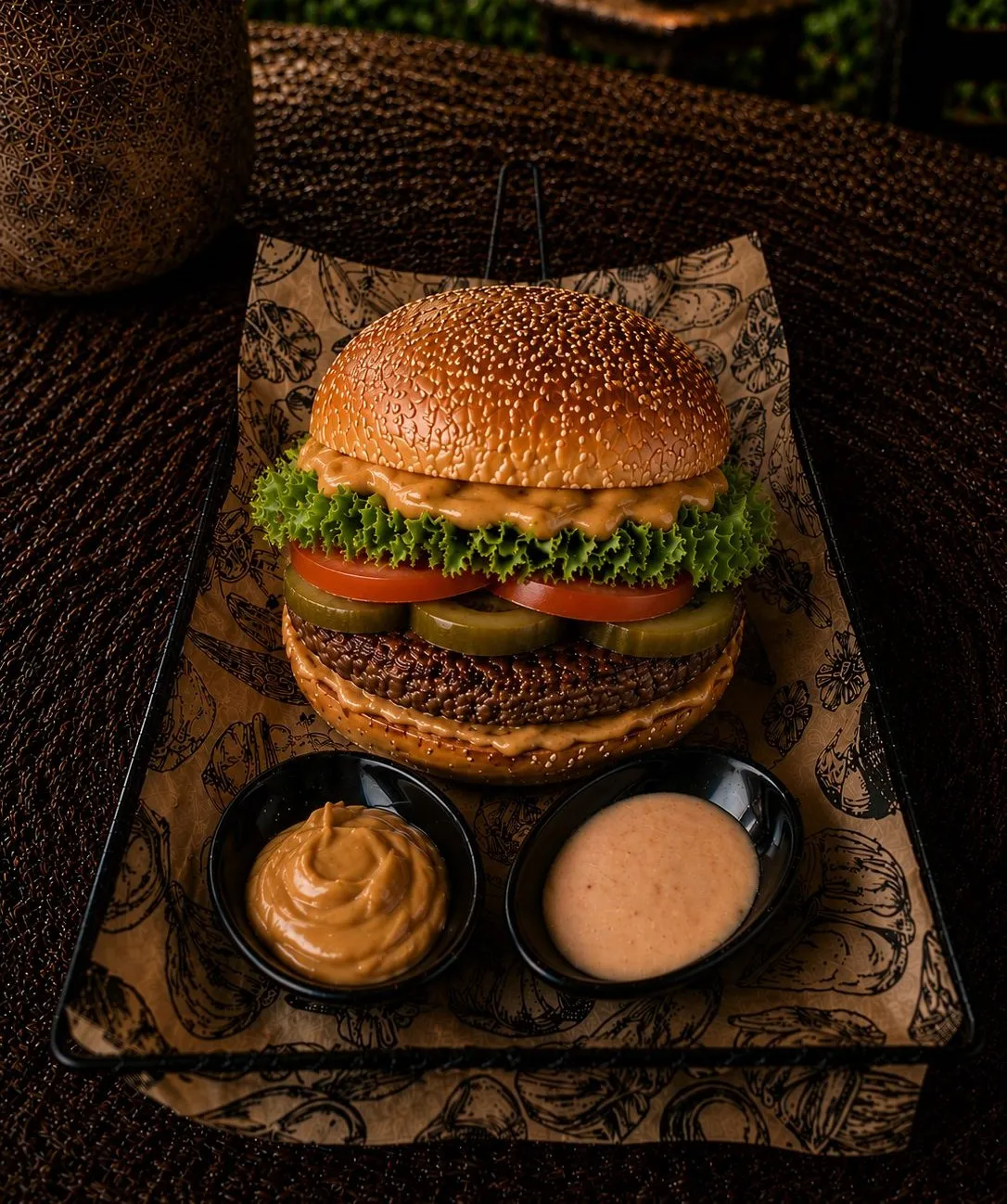 Fıstık Ezmeli Hamburger