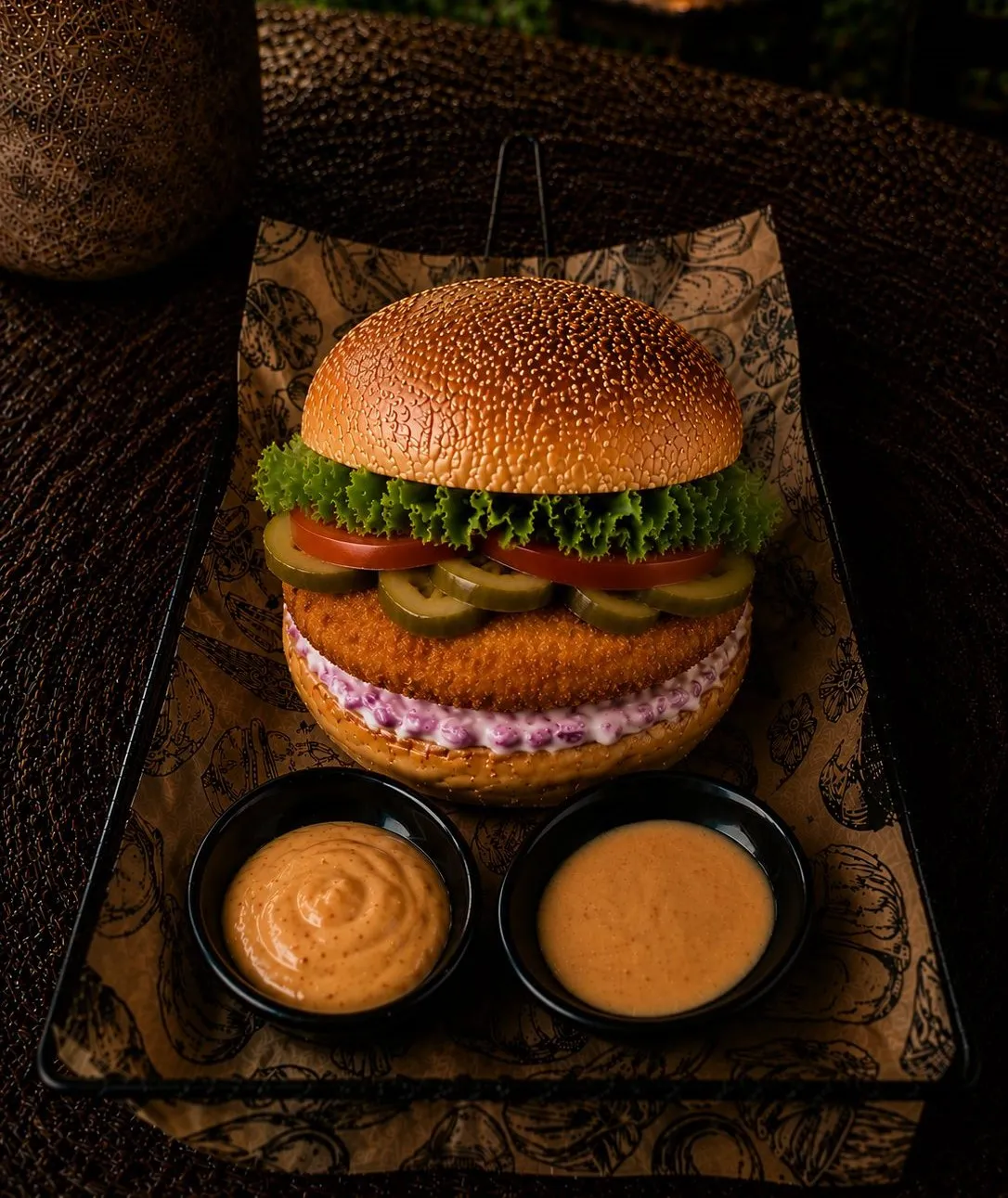 Çıtır Tavuk Burger